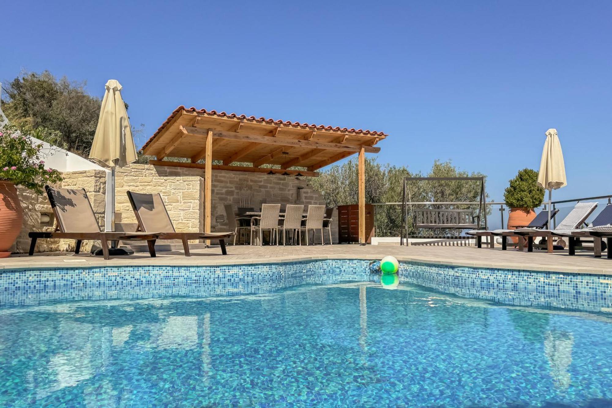 Pano Stalos Villas Exteriör bild